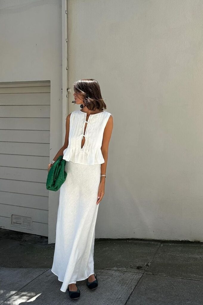 Από τις boho στις tennis skirts: Αυτές είναι οι λευκές φούστες για το καλοκαίρι