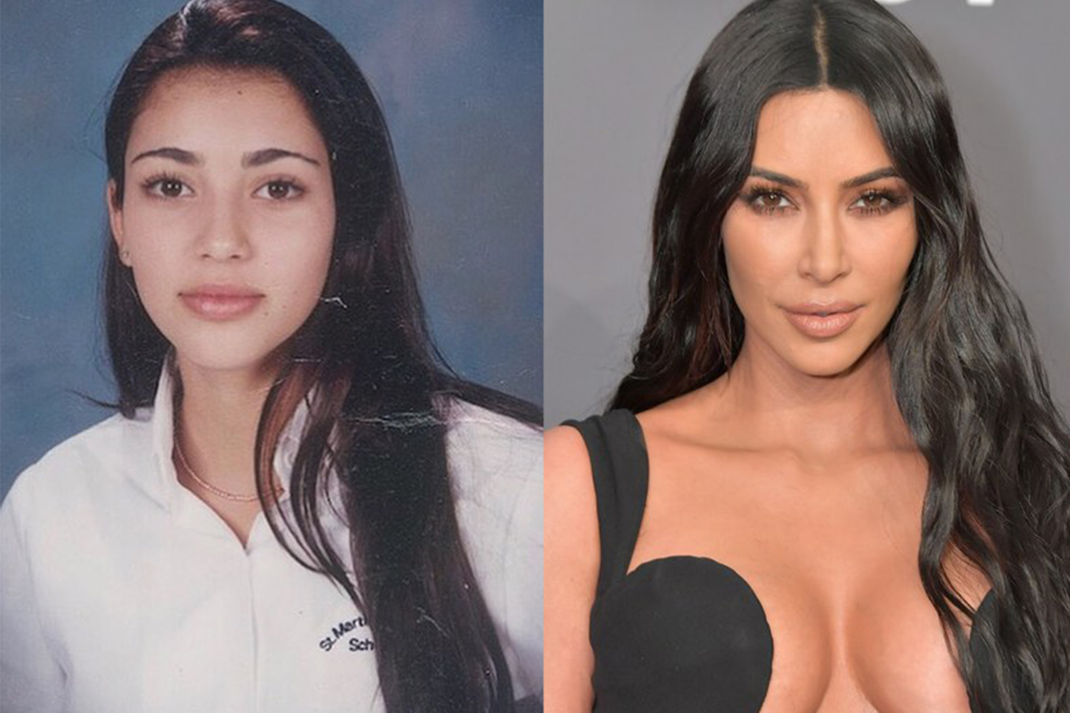 Kim Kardashian '80 | 2019 Teen beauty: Οι εντυπωσιακές μεταμορφώσεις των celebrities-3