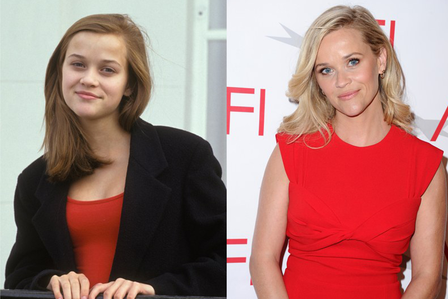 Reese Witherspoon 1991 | 2018 Teen beauty: Οι εντυπωσιακές μεταμορφώσεις των celebrities-7