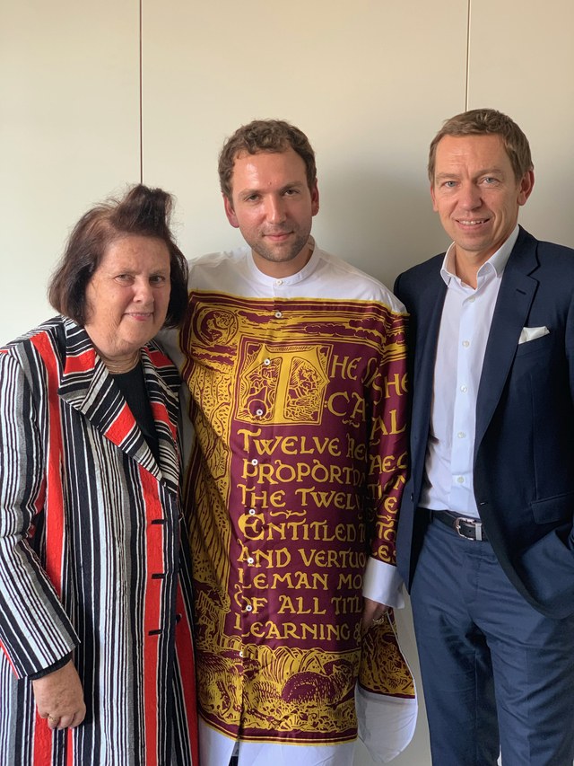 Suzy with Bruno Sialelli, Creative Director of Lanvin (centre) and Jean-Philippe Hecquet, CEO of Lanvin Under Chinese Ownership, Lanvin Shows Signs Of A Turnaround-2