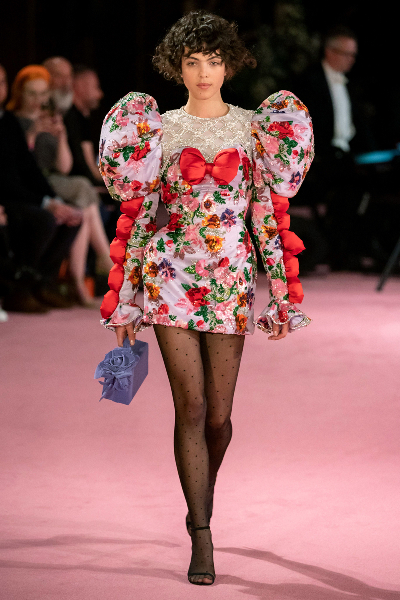 Richard Quinn Spring/ Summer 2020 The Power Sleeve: Σύμβολο δυναμισμού από τις πασαρέλες SS20-6