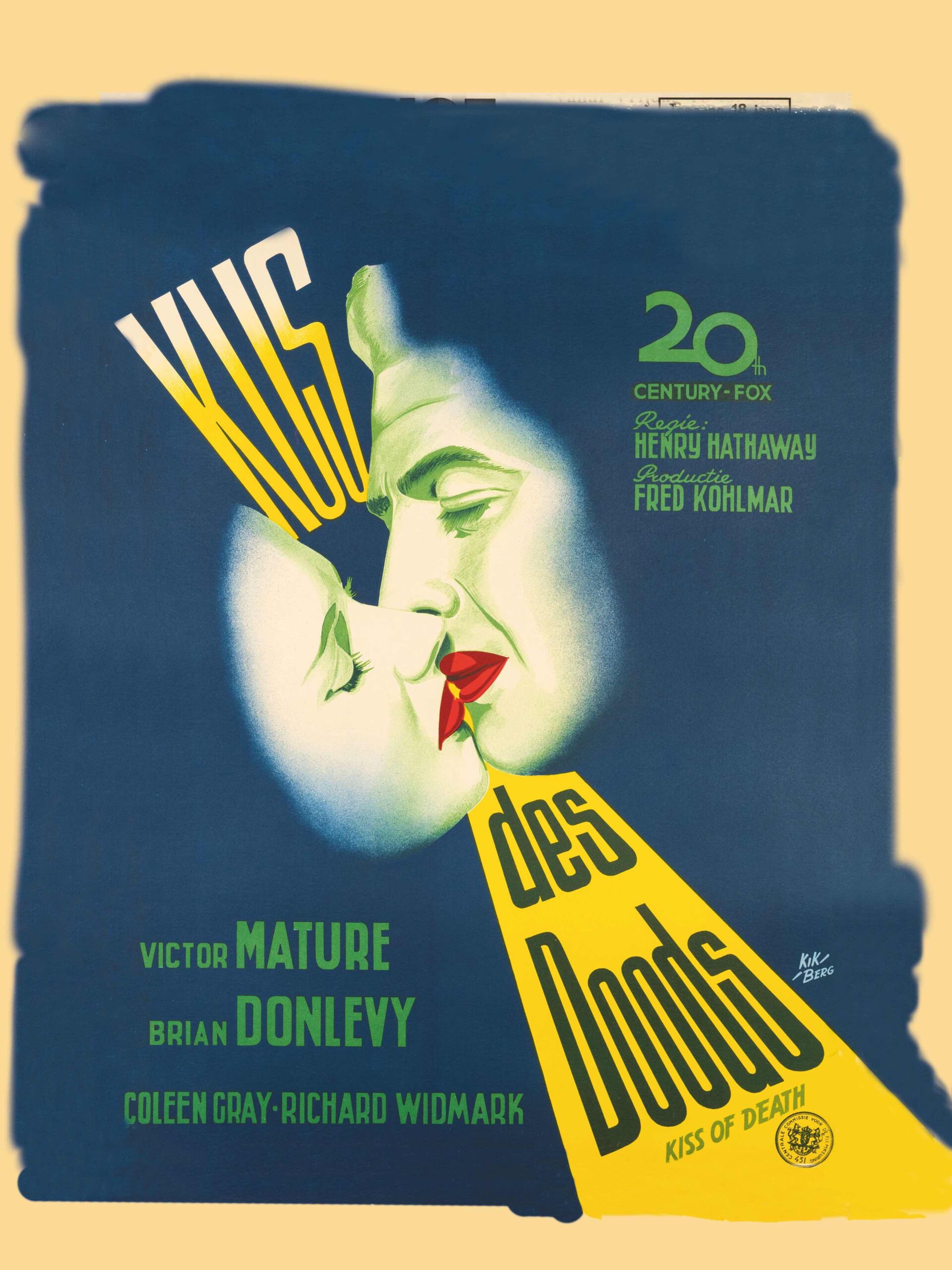 Kiss of Death (1947) Cinema on Paper: Αφίσες ταινιών που άφησαν εποχή-5