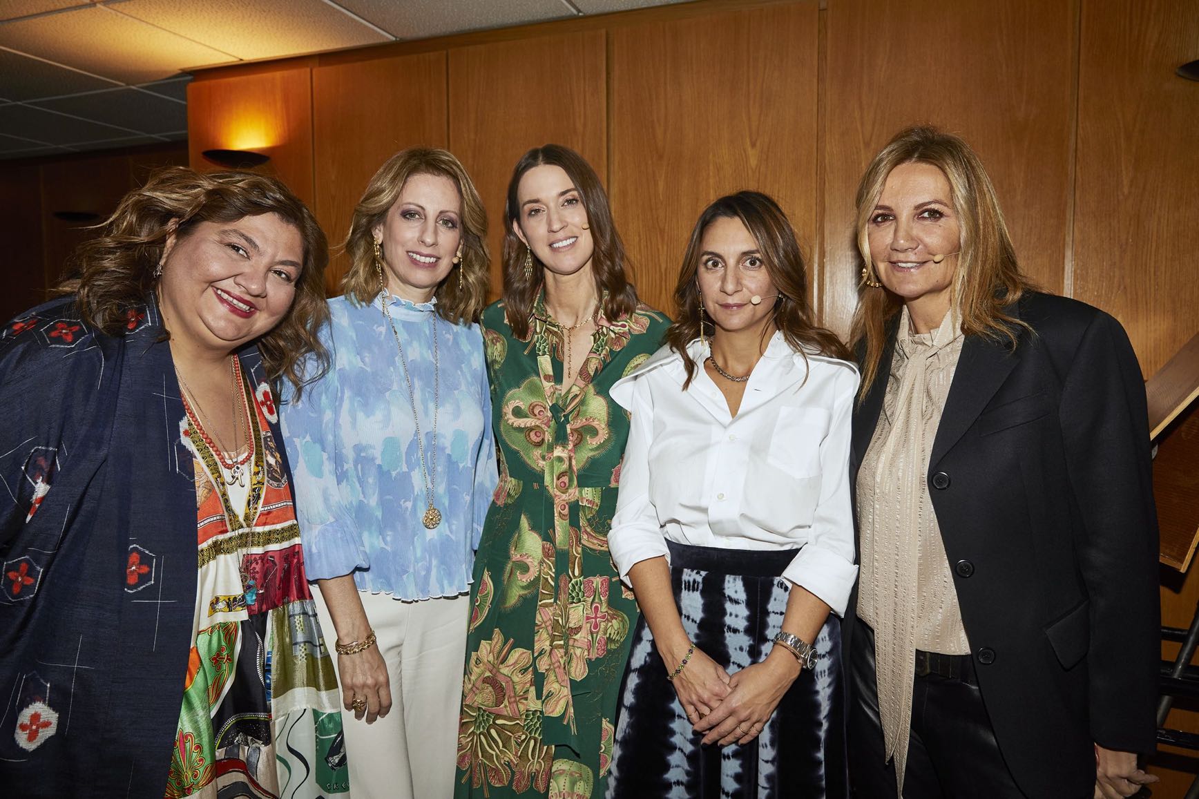 Rianna Kounou, Maria Lalaounis, Emily Zak, Christina Martini, Mareva Grabowski-Mitsotakis Στα παρασκήνια του Change Makers του πρώτου συνεδρίου της Vogue Greece-9