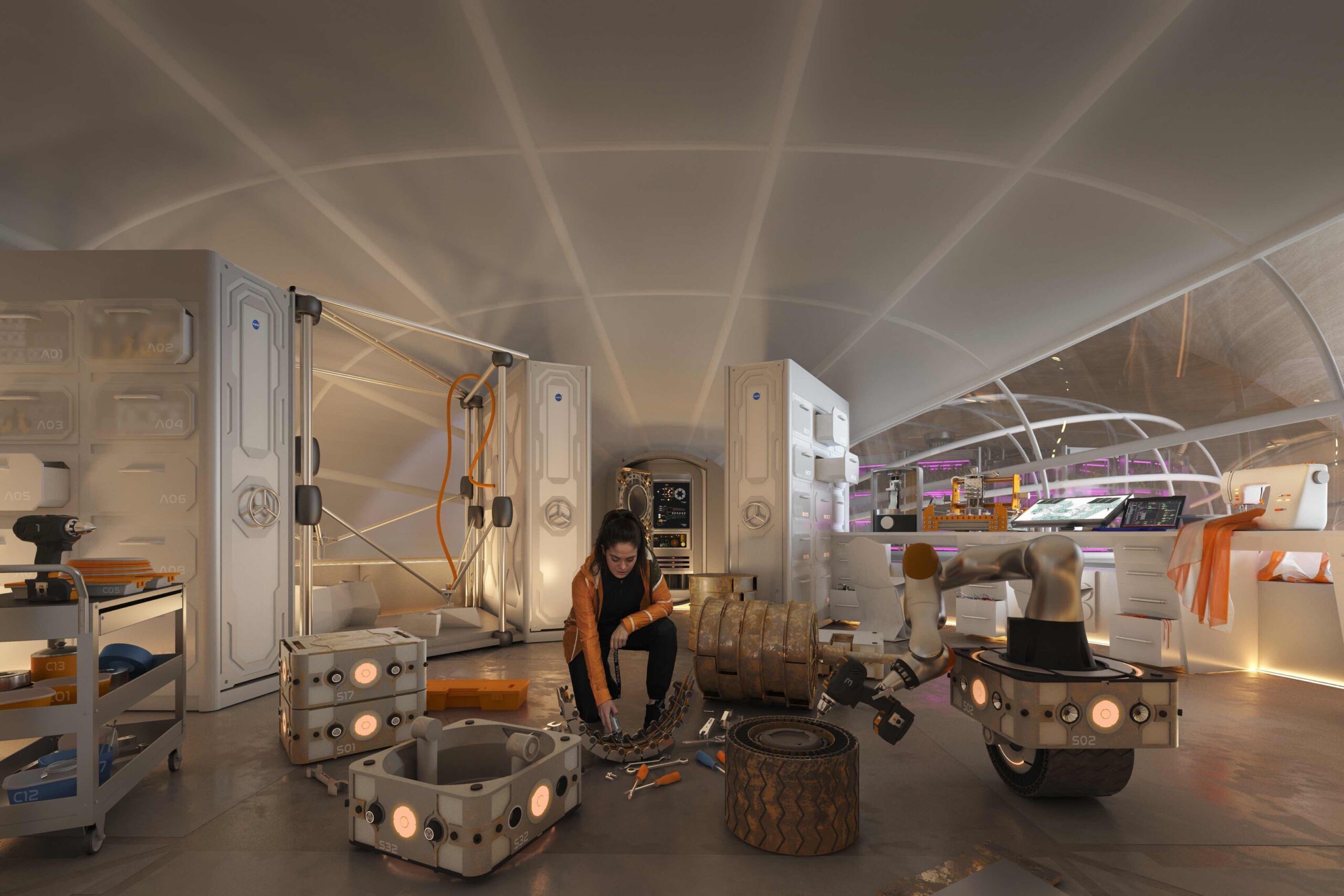 Mars Habitat by Hassell Έκθεση: Μετακόμιση στον Άρη-4