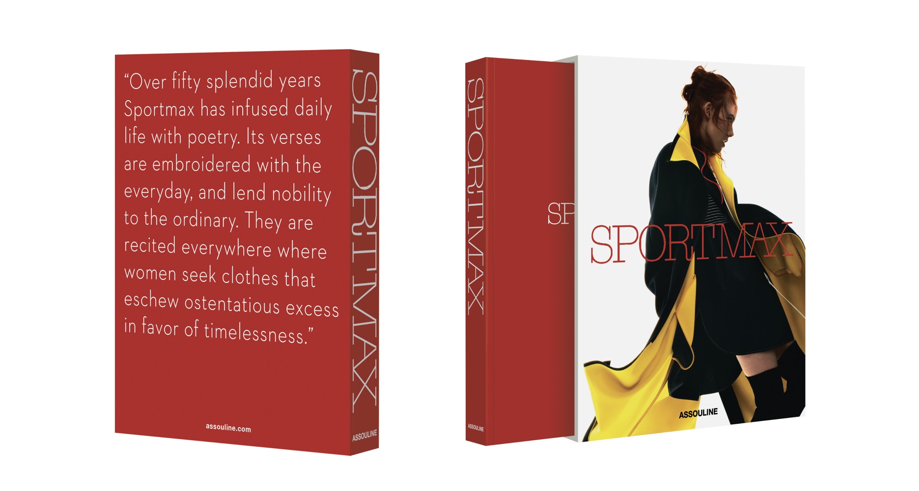 Sportmax | Εισαγωγή και επιμέλεια: Olivier Saillard | Κείμενο: Luke Leitch Φωτογραφία Εξωφύλλου: David Sims, Εκδοτικός οίκος: Assouline Sportmax: Μισός αιώνας μόδας-4