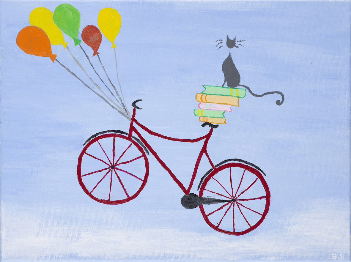 Θεοδώρα Βάδεν, 14 ετών | Το ποδήλατό μου Κουνέλλης, Takis & παιδική φαντασία στις καλοκαιρινές εκθέσεις του Ιδρύματος Β&Ε Γουλανδρή-5