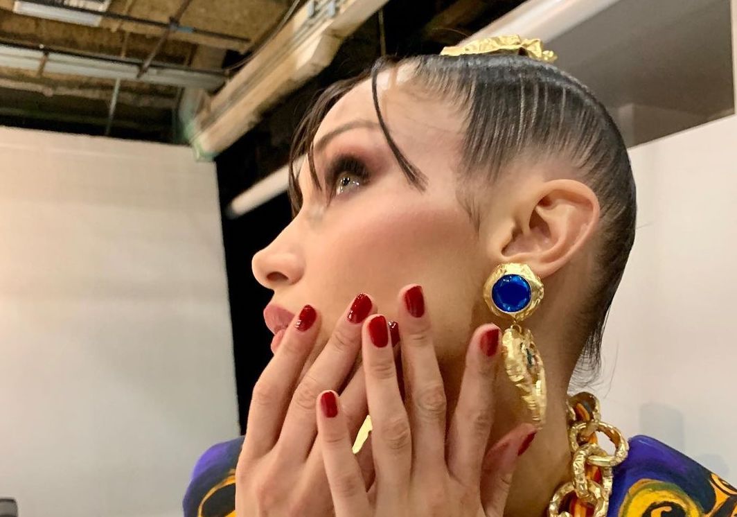 7. Bella Hadid's Nail Art Evolution: From Simple to Statement - wide 6