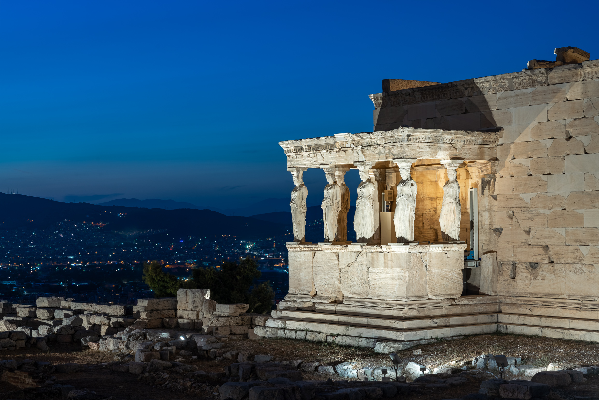 Δείτε σήμερα ζωντανά το νέο φωτισμό της Ακρόπολης-2