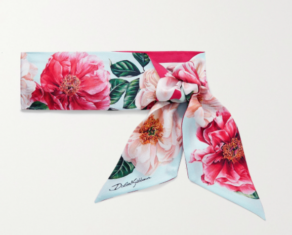 floral scarf