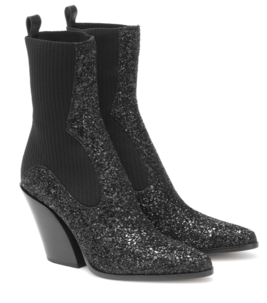 Glitter boots: Τα πιο sparkling σχέδια για τα glam σύνολα του χειμώνα-6