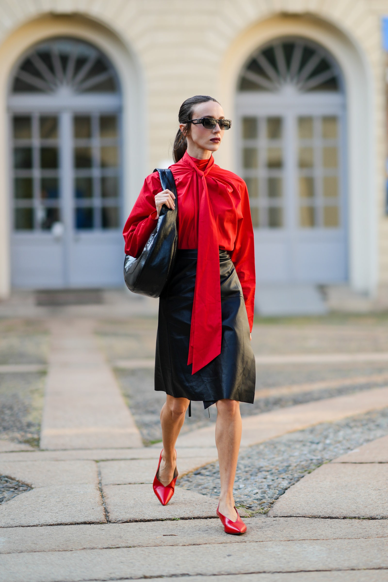 8 street style σύνολα με δερμάτινες φούστες που θα δοκιμάσουμε τον χειμώνα-7