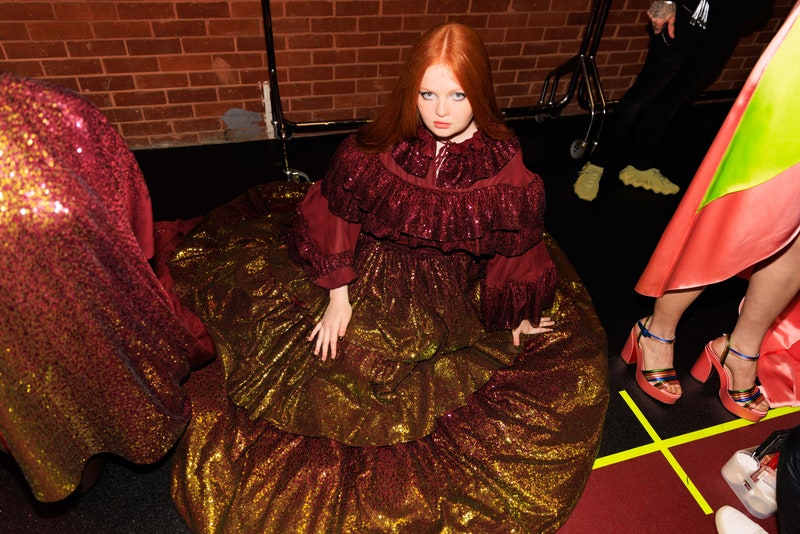 Εβδομάδα Μόδας Λονδίνου: H Vogue στο backstage των shows-13