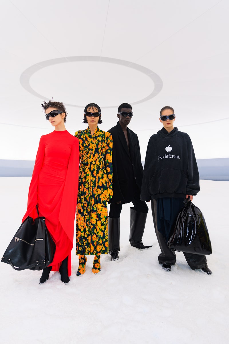 Balenciagas FW22 Runway Collection Tribute to Ukraine