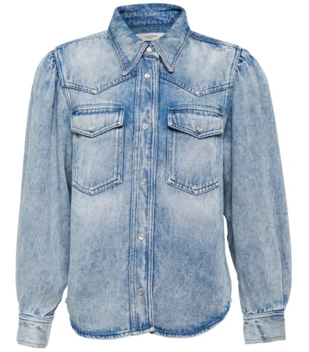 Τζιν πουκάμισο: Απαραίτητο για τα denim on denim της άνοιξης-1
