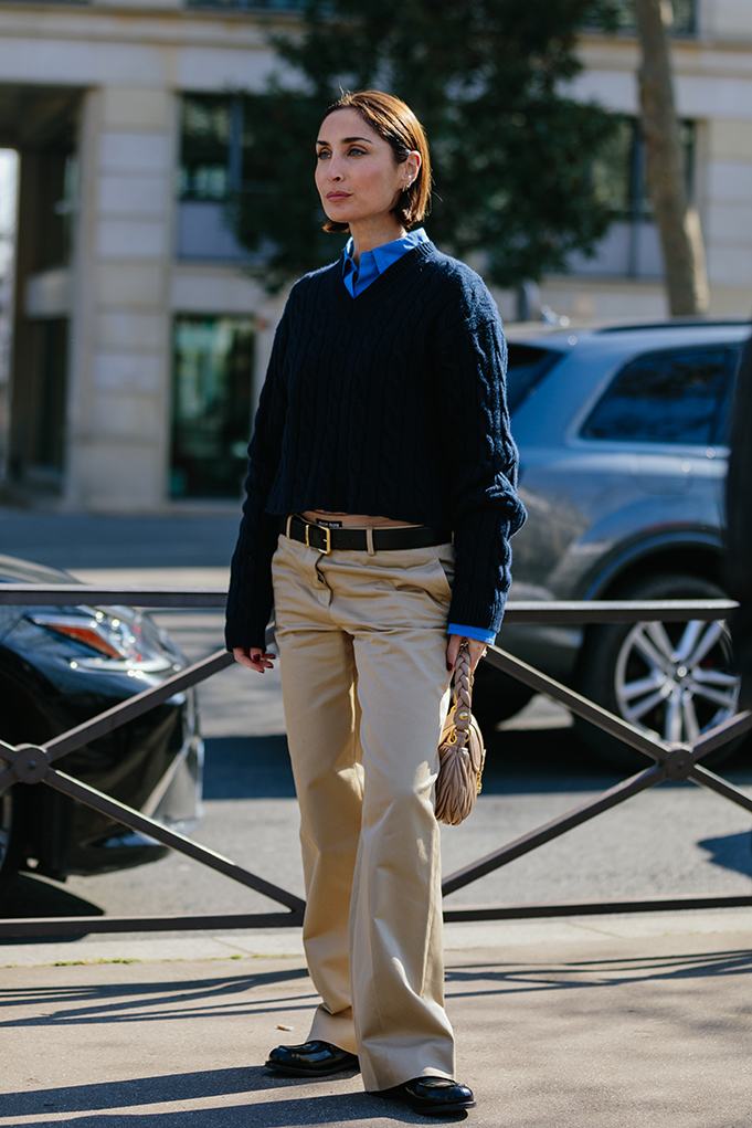 Μπεζ slouchy παντελόνι: 5 tips για να φορέσετε το κομμάτι-κλειδί της άνοιξης-2