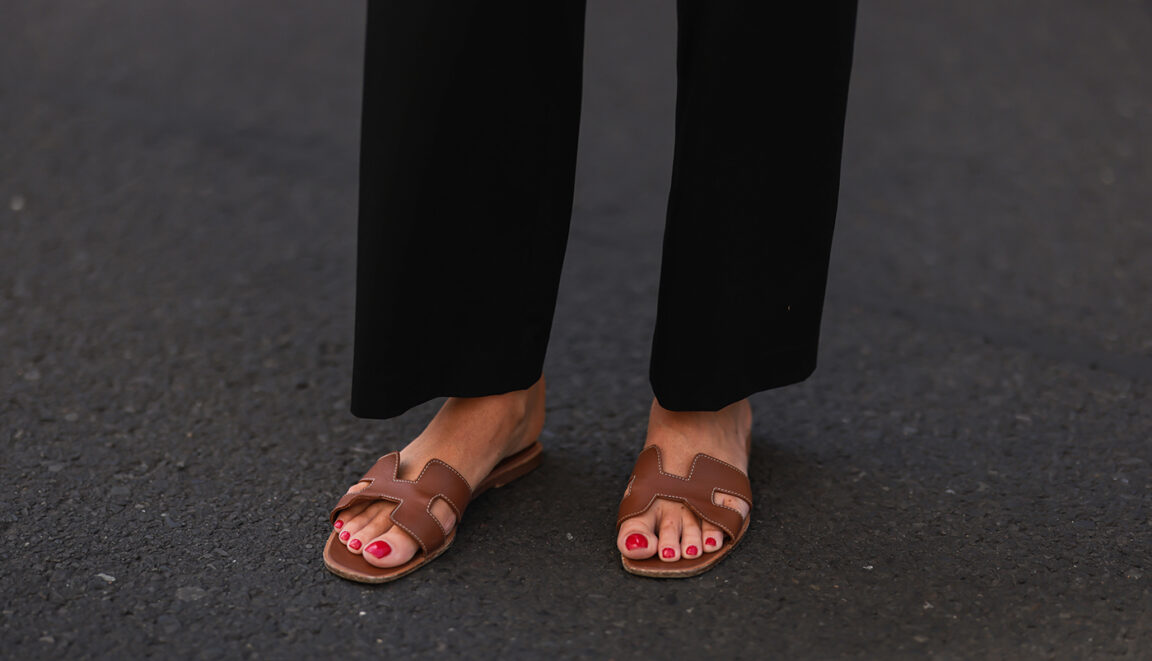 0RAN SANDAL NOIR