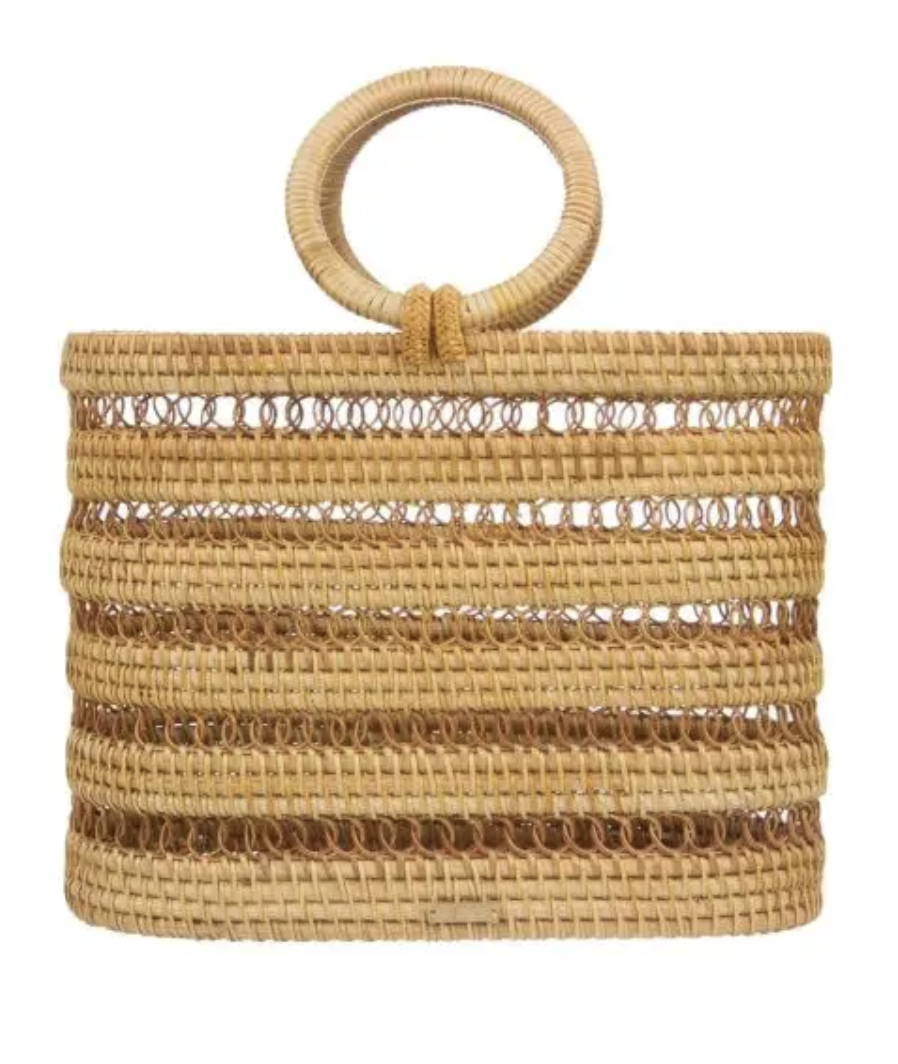 Raffia bags: Όλα τα σχέδια που θα κρατήσουμε το καλοκαίρι 2023-6