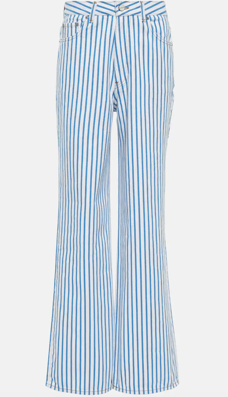 Striped τζιν: Το trend που φοράμε τώρα-4
