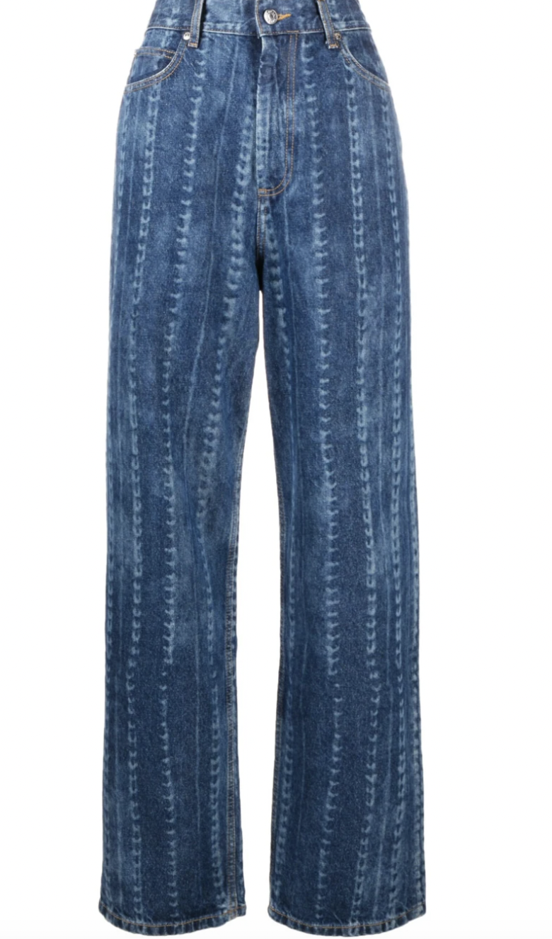 Striped τζιν: Το trend που φοράμε τώρα-6