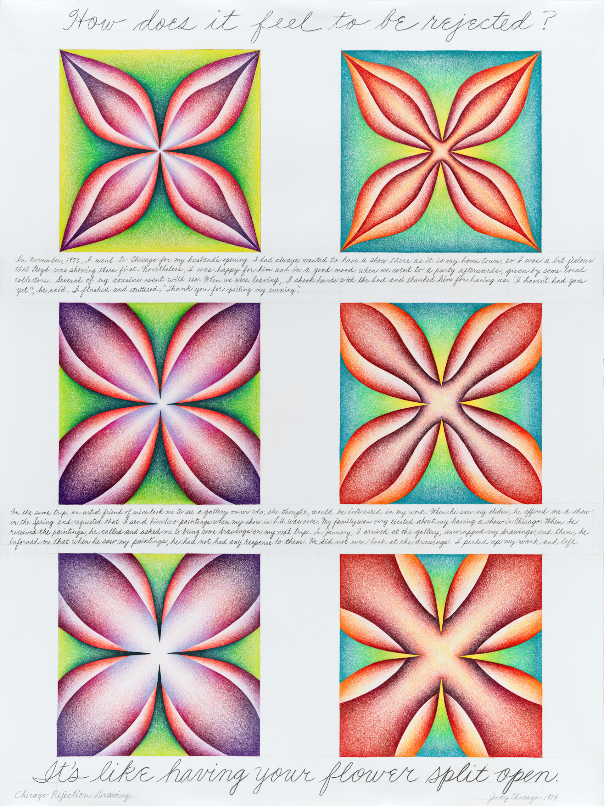 Judy Chicago: «Όλη μου η ζωή είχε να κάνει με μια συγκεκριμένη απόφαση»-4