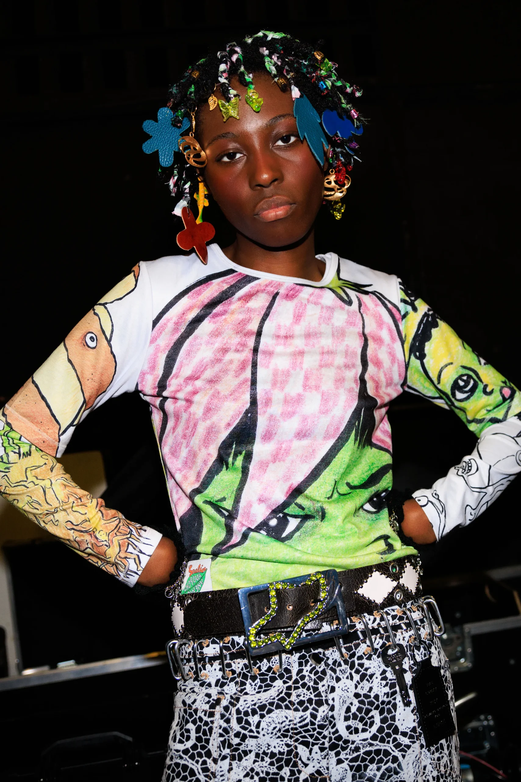 Εβδομάδα Μόδας Λονδίνου SS24: Οι κορυφαίες backstage στιγμές-84