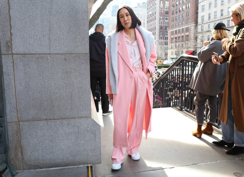 Γκρι πουλόβερ: 10 Vogue approved συνδυασμοί από τις best dressed-9