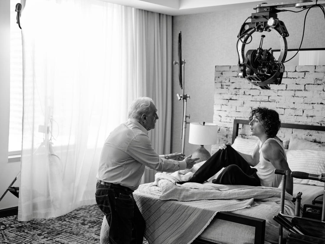Behind Τhe Scenes από την καμπάνια του αρώματος Bleu De Chanel με τον Timothée Chalamet-9