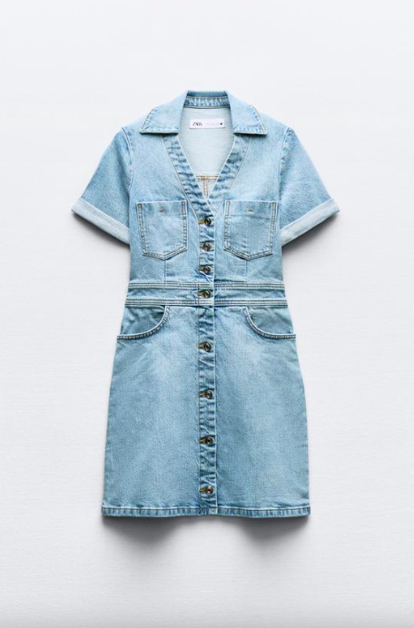 Denim φόρεμα: To ανοιξιάτικο staple που φοράμε από το πρωί ως το βράδυ-8