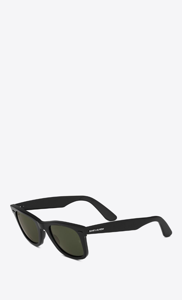 O Saint Laurent υπογράφει τα νέα συλλεκτικά Ray-Ban Wayfarer-1