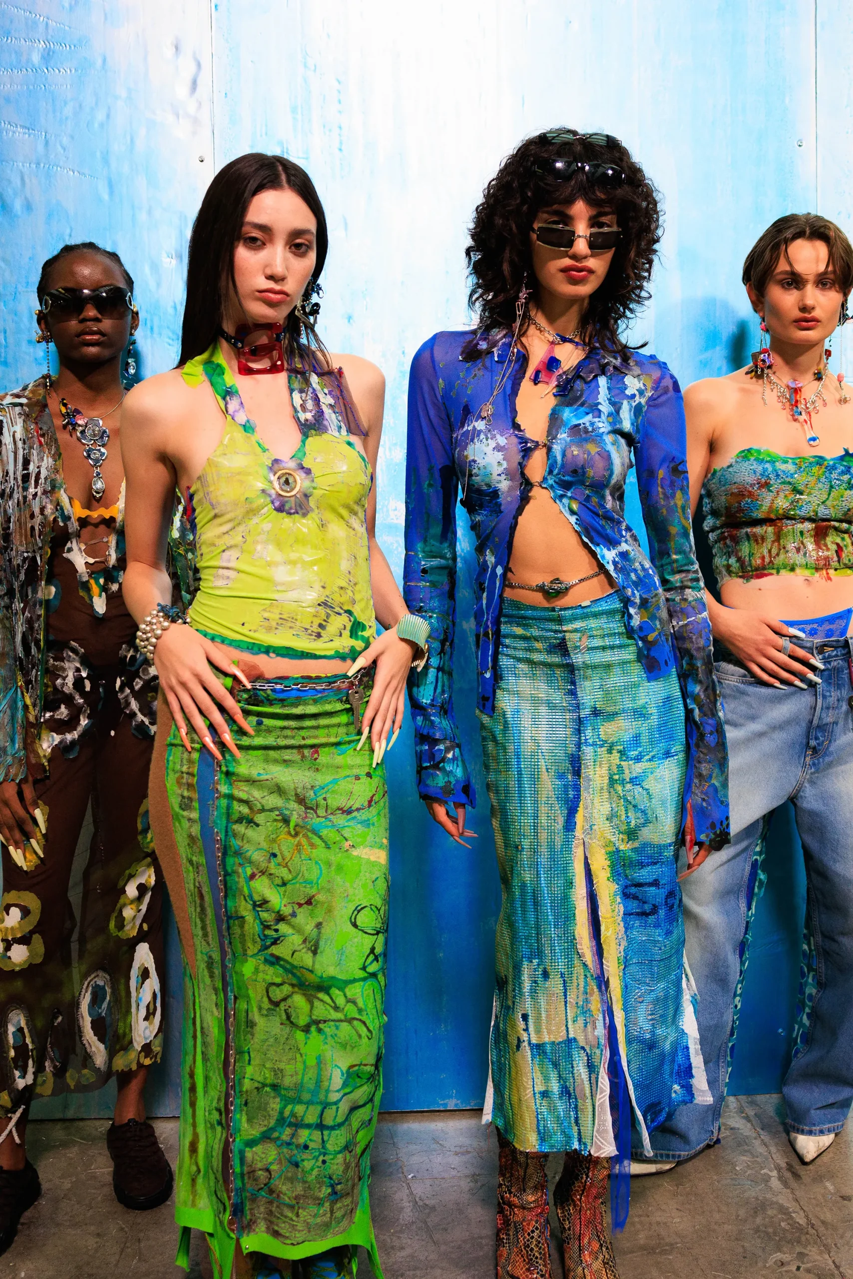 Εβδομάδα Μόδας Λονδίνου SS25:Οι κορυφαίες backstage στιγμές-45