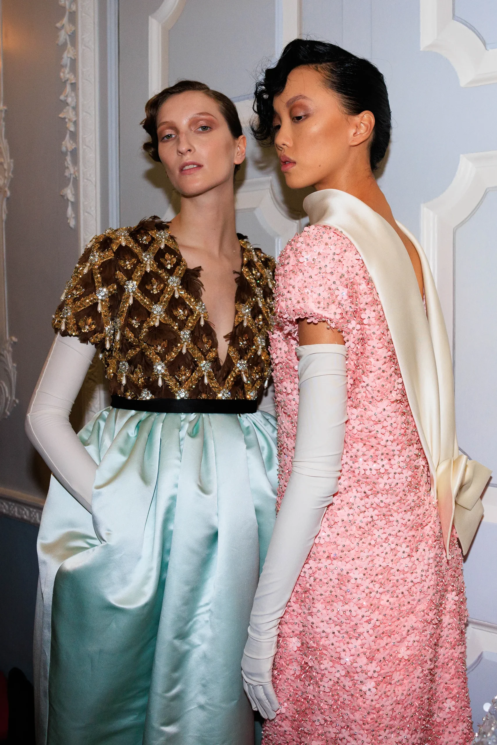 Εβδομάδα Μόδας Λονδίνου SS25:Οι κορυφαίες backstage στιγμές-37