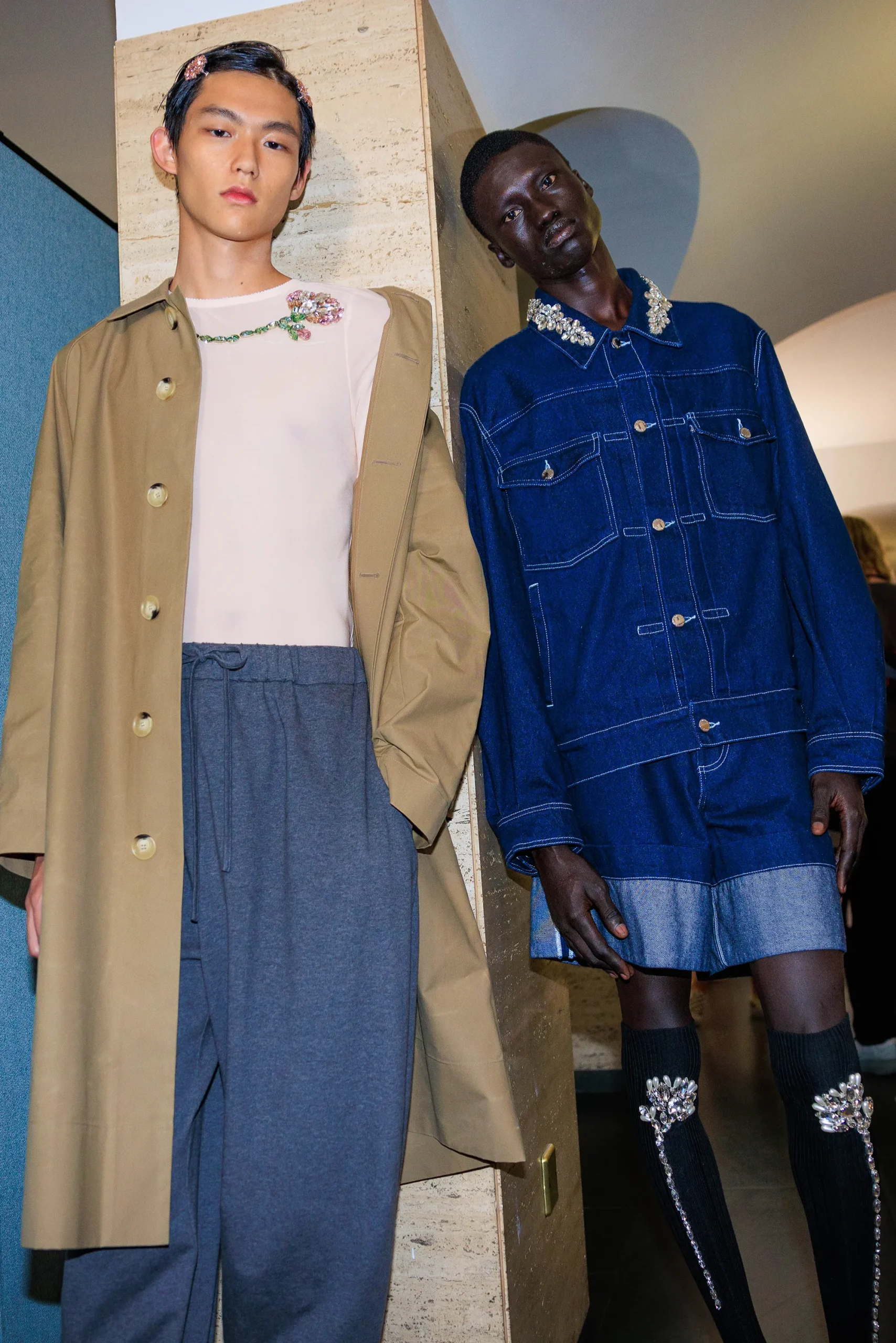 Εβδομάδα Μόδας Λονδίνου SS25:Οι κορυφαίες backstage στιγμές-10