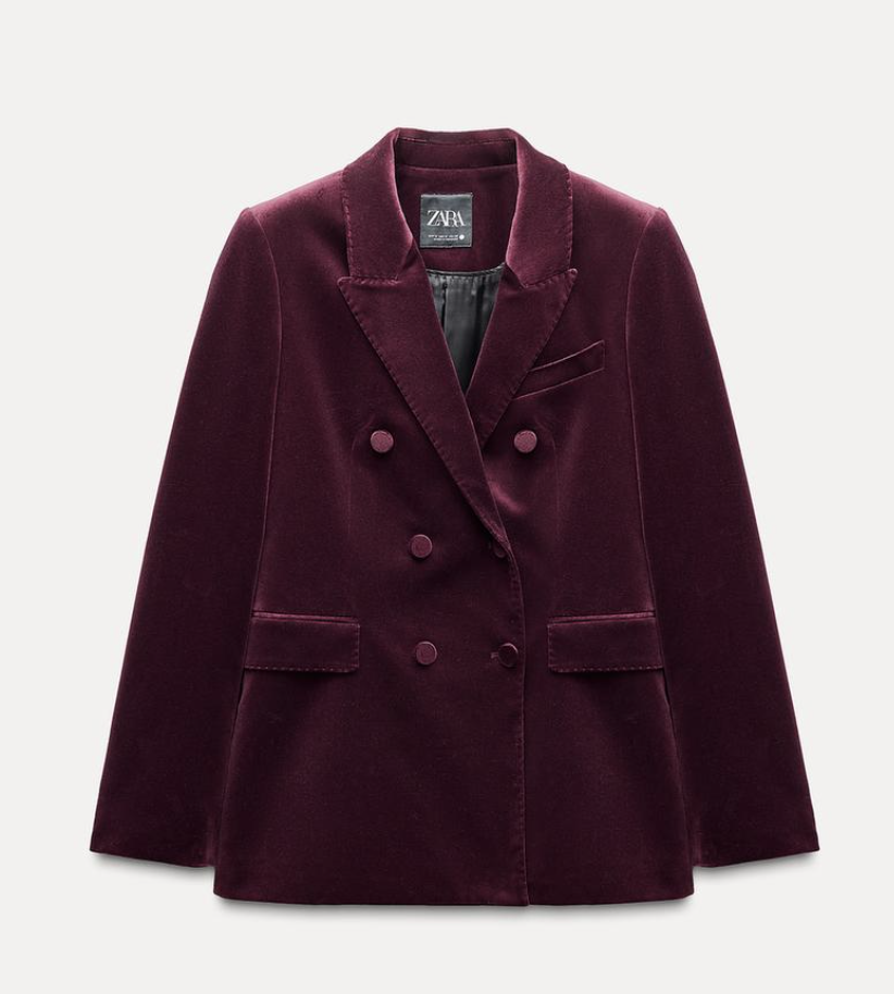Βελούδινο blazer: Σταρ κομμάτι όχι μόνο για τις γιορτές-1