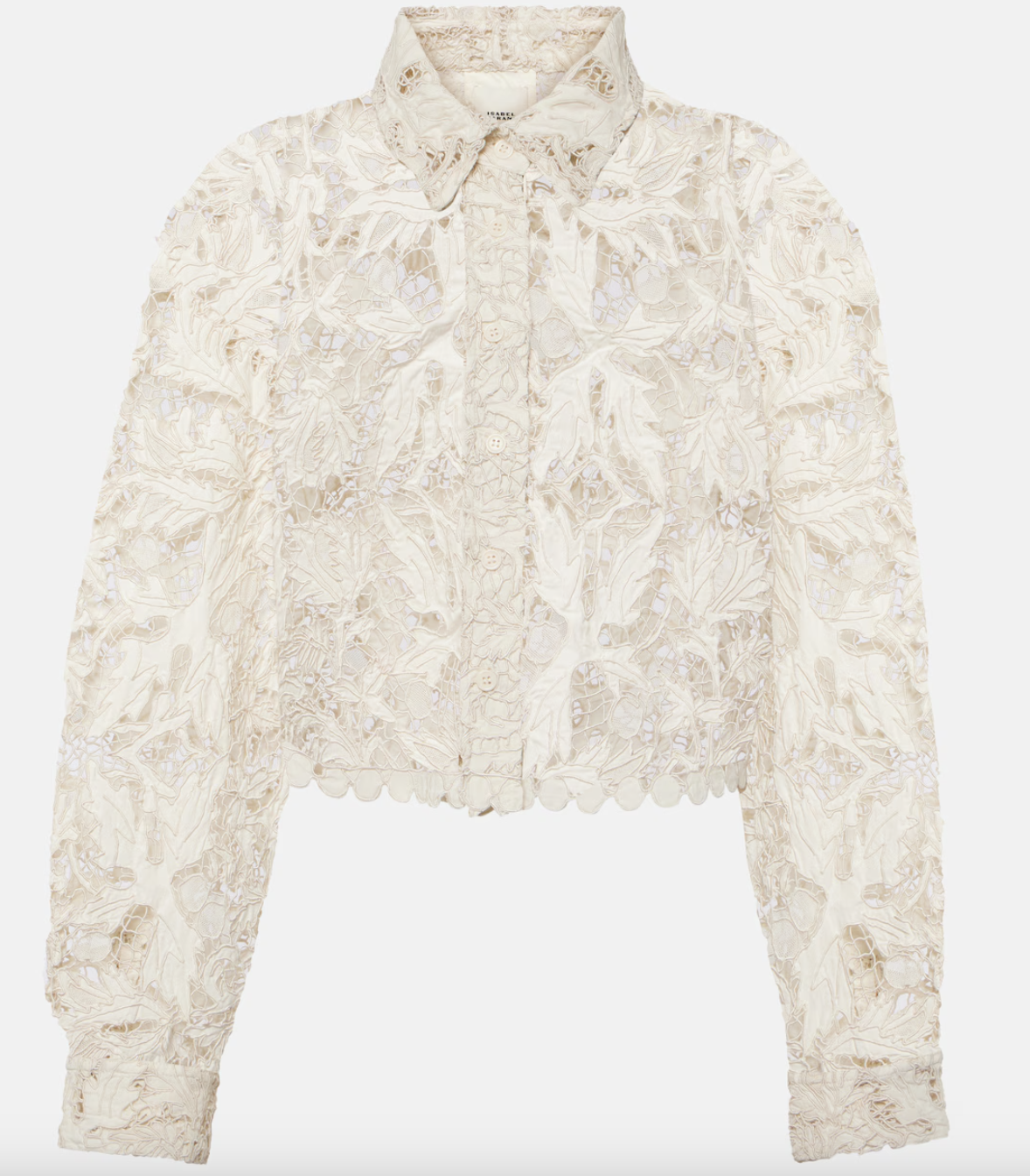 Lace blouses και λευκό παντελόνι: Ο hot συνδυασμός της άνοιξης-9