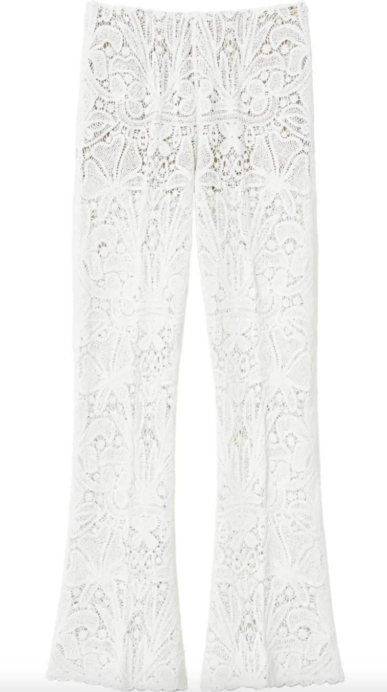 Lace blouses και λευκό παντελόνι: Ο hot συνδυασμός της άνοιξης-17