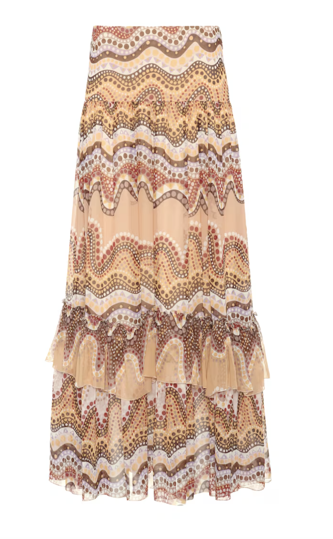 Boho φούστα και T-shirt: Ο cool συνδυασμός για το καλοκαίρι-4