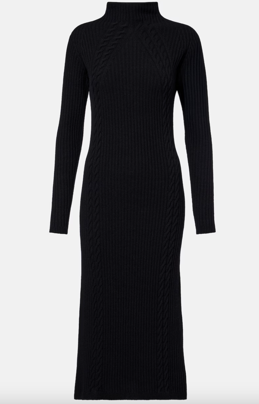 Μαύρο φόρεμα: 8 σχέδια επένδυση για τον χειμώνα-1