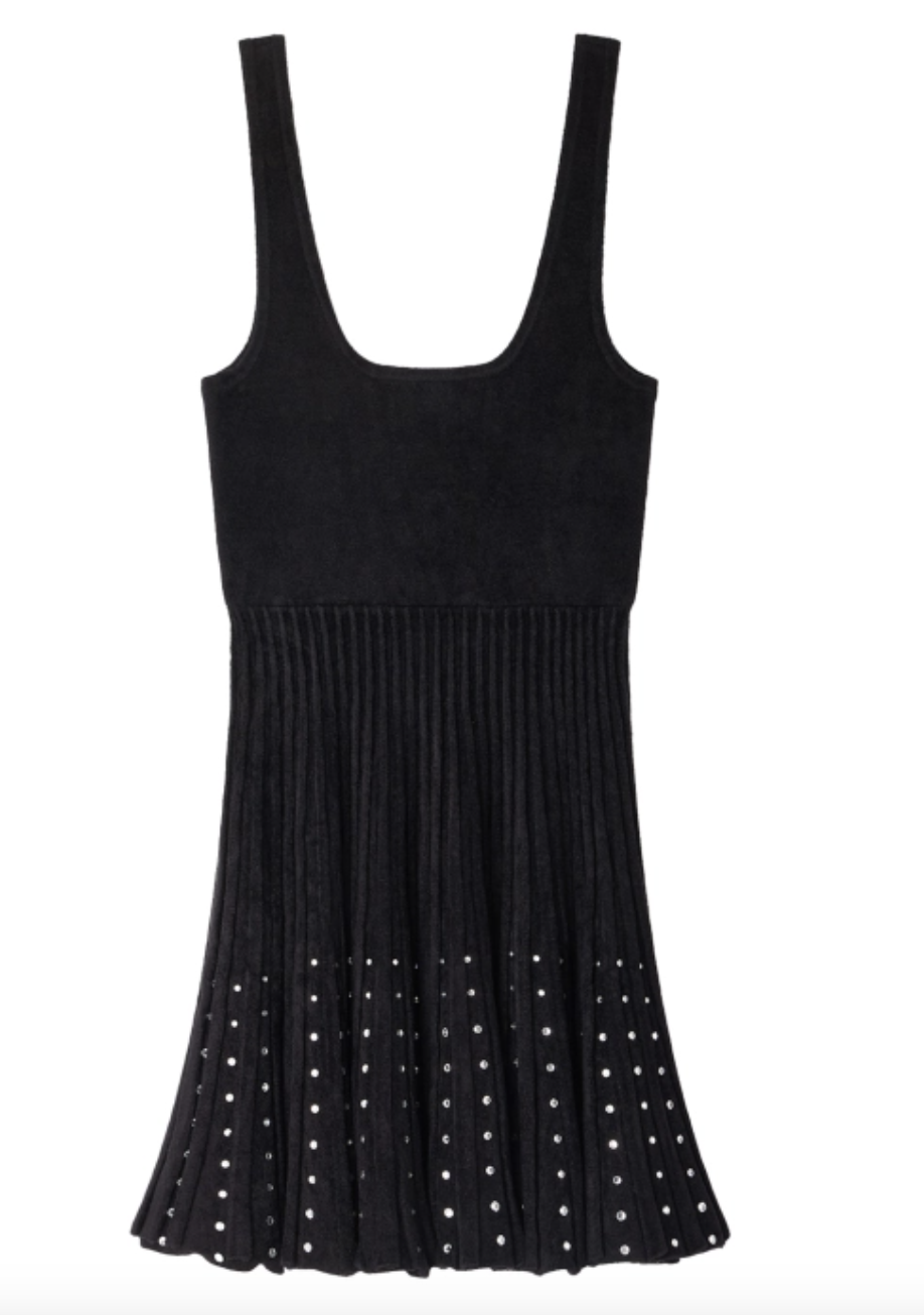 Μαύρο φόρεμα: 8 σχέδια επένδυση για τον χειμώνα-5