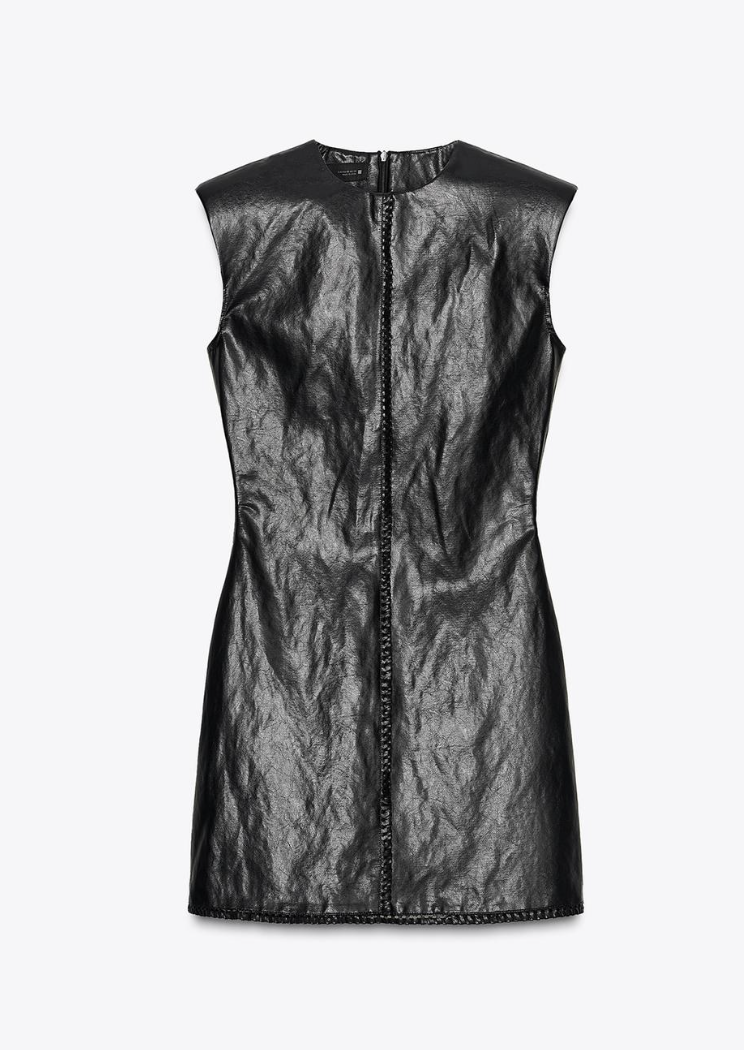 Μαύρο φόρεμα: 8 σχέδια επένδυση για τον χειμώνα-8