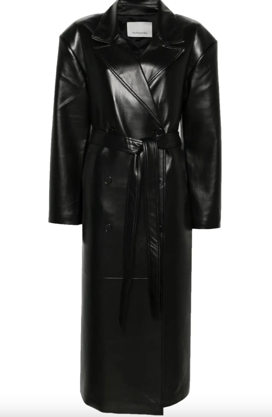 Leather trench coat: Θα γίνει ο πρωταγωνιστής του χειμερινού street style-1