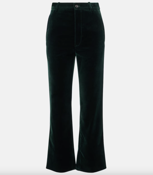 Festive glam: Τα βελούδινα παντελόνια που θα φορέσουμε τώρα-5