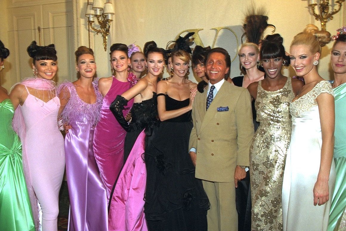 Ο Valentino Garavani και τα supermodels μέσα από 10 φωτογραφικά στιγμιότυπα-6