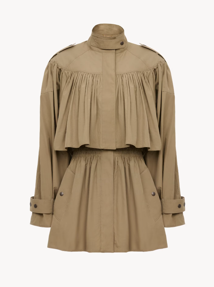 Αυτή τη σεζόν λέμε αντίο στη μακριά καμπαρντίνα: Το κοντό trench coat είναι τάση τώρα-1