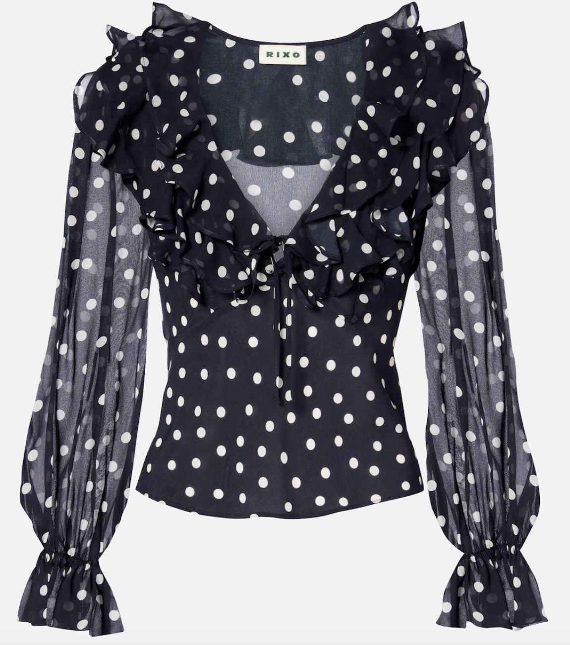 Πουά μπλούζα: Το must-have της ανοιξιάτικης γκαρνταρόμπας-6