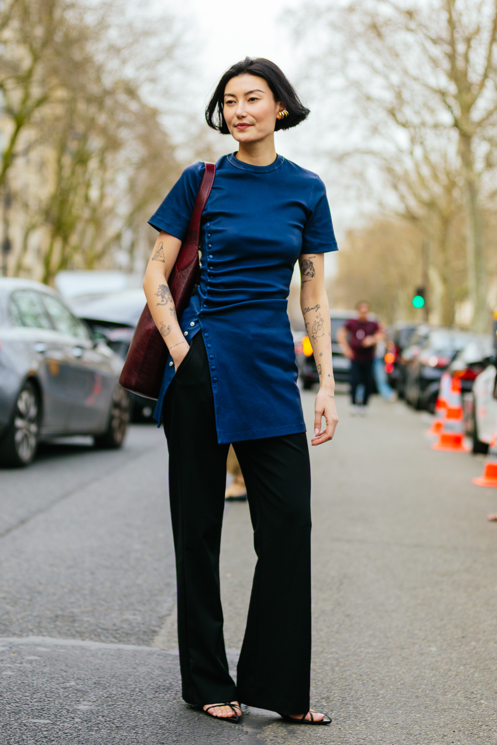 Εβδομάδα Μόδας Παρισιού: Οι καλύτερες street style στιγμές όπως τις κατέγραψε ο φακός της Vogue Greece-63