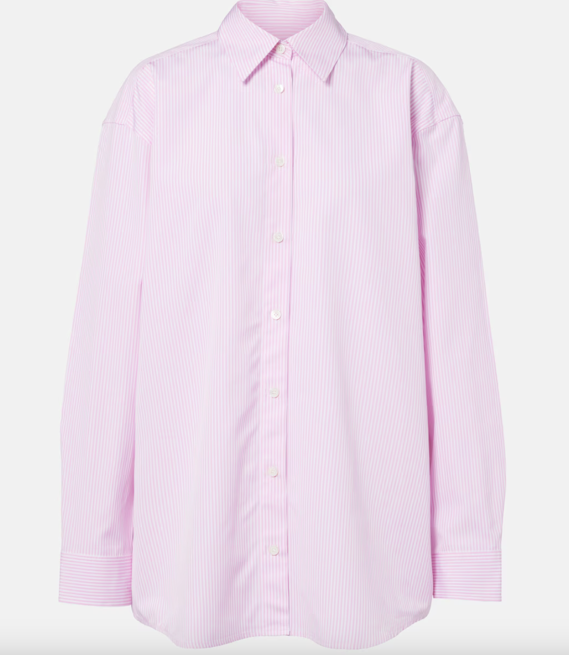 Ροζ ριγέ πουκάμισο: To star staple της άνοιξης-2