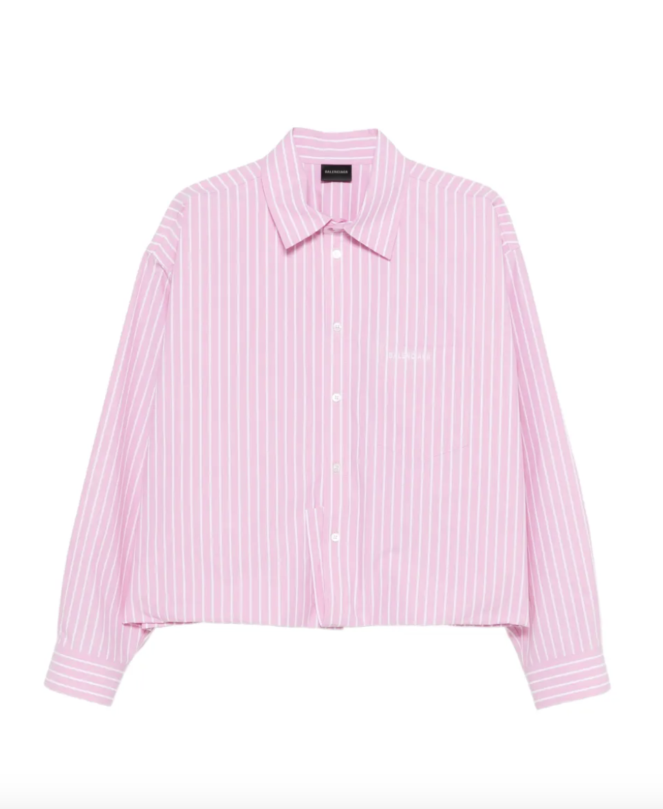Ροζ ριγέ πουκάμισο: To star staple της άνοιξης-4