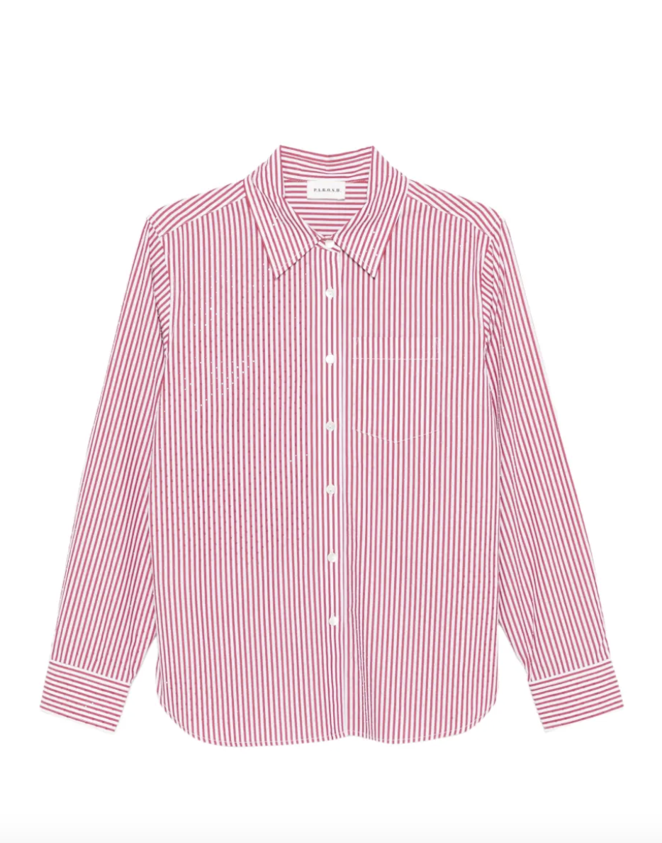 Ροζ ριγέ πουκάμισο: To star staple της άνοιξης-5