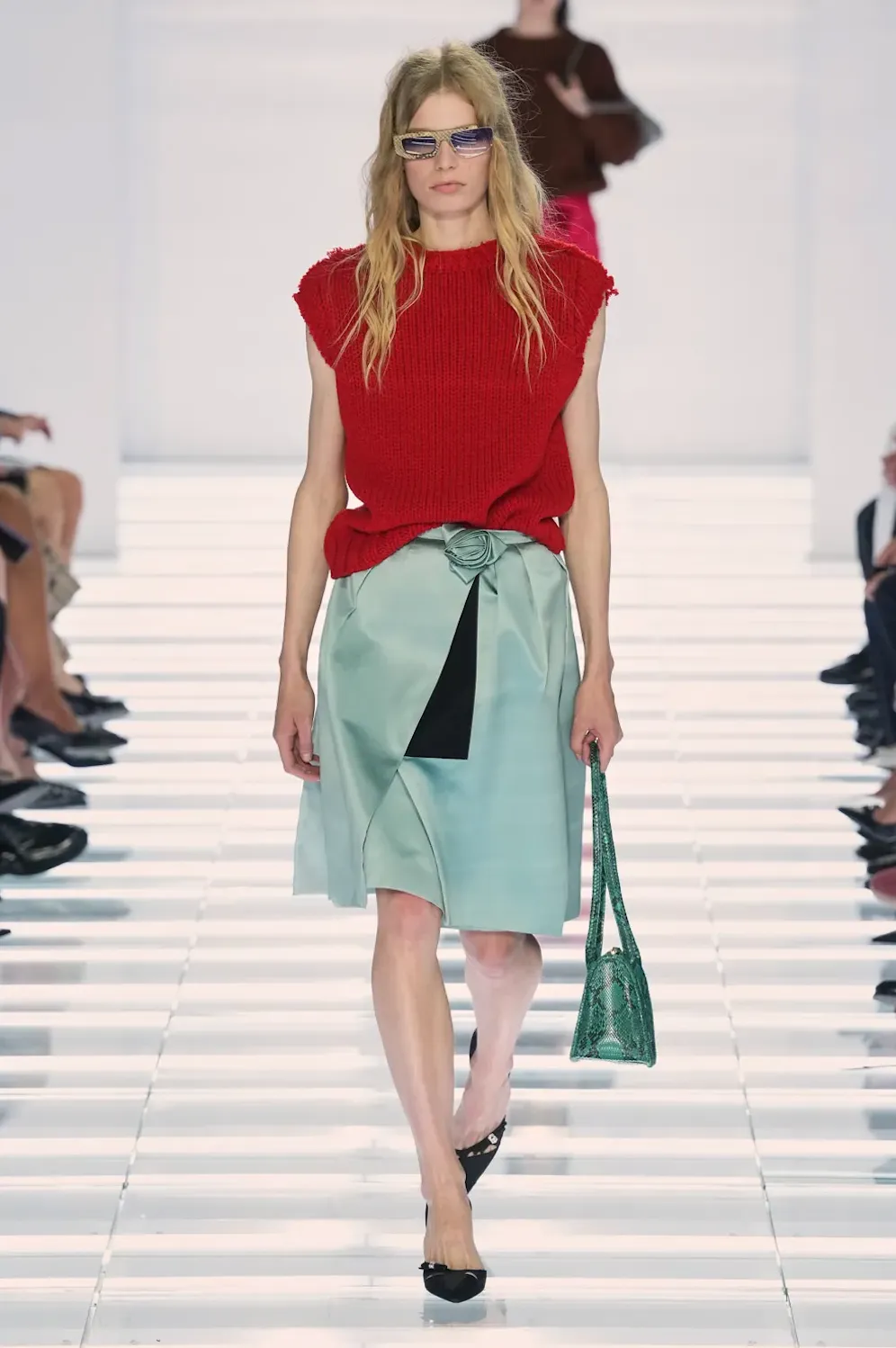 Prada SS27: Η φούστα είναι το επίκεντρο το look-5