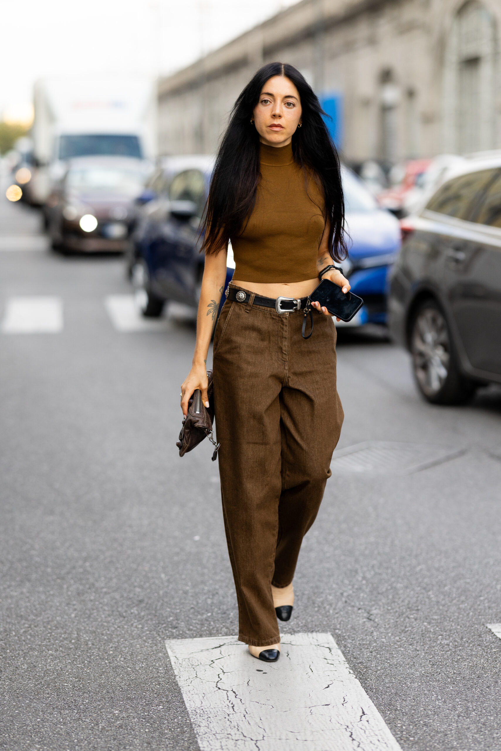 Brown Jeans trend